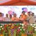 CM Yogi handed over the keys of flats to 120 families in Gorakhpur.