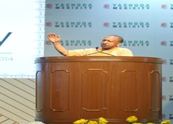 CM Yogi attended the inauguration ceremony of Yashoda Medicity.