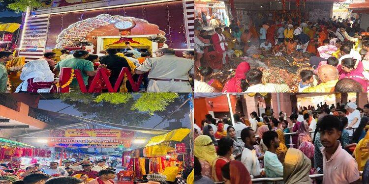 On the conclusion of Navratri, cheers echoed in the goddess temples.On the conclusion of Navratri, cheers echoed in the goddess temples.