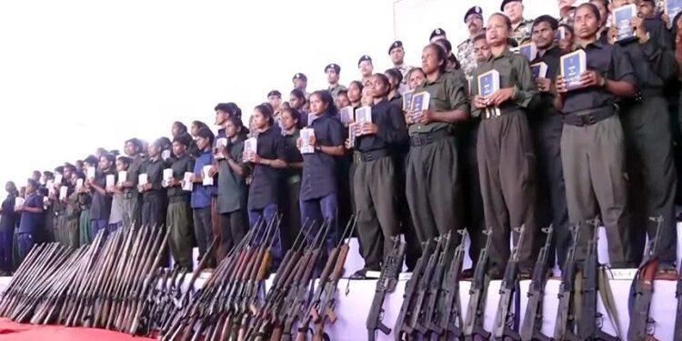 More than 200 Naxalites surrendered