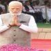 PM Modi paid tribute to Mahatma Gandhi and Lal Bahadur Shastri