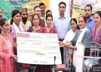 Automated parking construction work completed due to the efforts of Savin Bansal