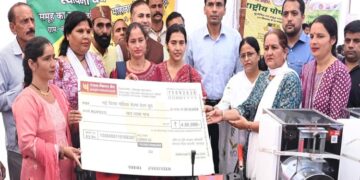 Automated parking construction work completed due to the efforts of Savin Bansal