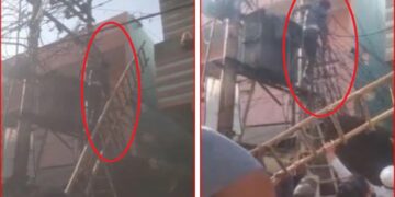 A contract lineman died after being electrocuted.