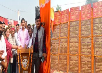 AK Sharma inaugurated projects worth Rs 36 crore.