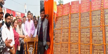 AK Sharma inaugurated projects worth Rs 36 crore.