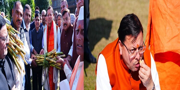 A delegation of sugarcane farmers from Haridwar met CM Dhami