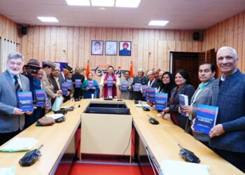CM Dhami released the book “Uttarakhand @25 Looking Back-Looking Forward”