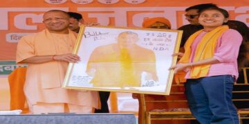 CM Yogi held a rally in Pipra assembly constituency