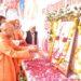 CM Yogi paid tribute to Nanda Baba