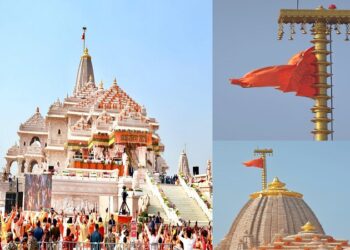 Hoisting of Dharmadhwaj in Ayodhya