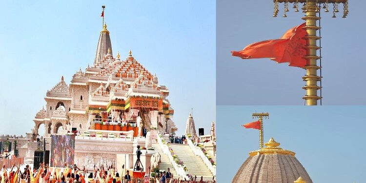 Hoisting of Dharmadhwaj in Ayodhya