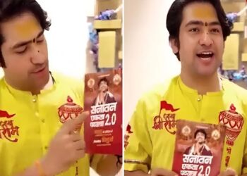 Dhirendra Shastri launches Sanatan Hindu Unity Padyatra 2.0