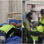 More than 22 people were hospitalized after inhaling toxic smoke.