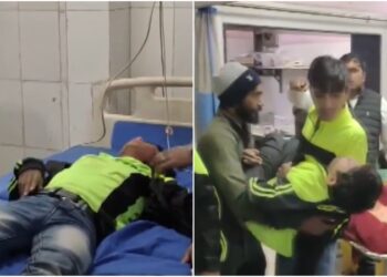 More than 22 people were hospitalized after inhaling toxic smoke.