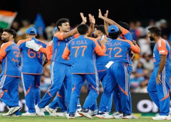 Team India won the T20 series in Australia