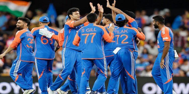 Team India won the T20 series in Australia