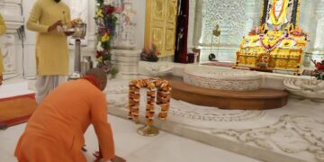 CM Yogi inspected the preparations after reaching Ayodhya.