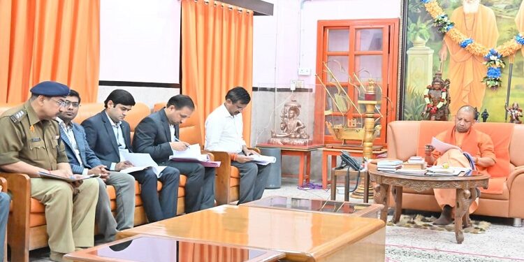 CM Yogi reviews preparations for Khichdi Mela