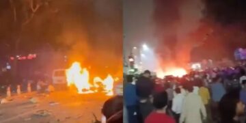 explosion near Red Fort Metro station