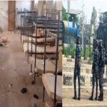 215 children and 15 teachers were kidnapped from the school.