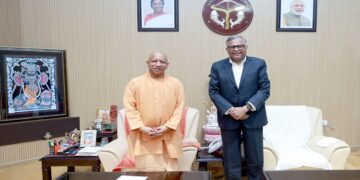 Tata Sons Chairman N. Chandrasekaran met CM Yogi