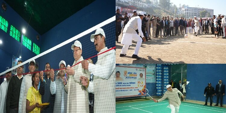 CM Dhami inaugurated the MP Sports Festival.