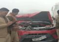 14 vehicles collided due to fog