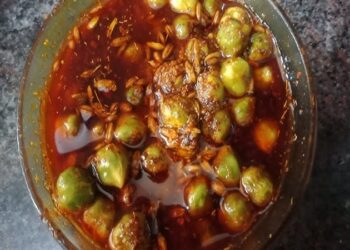 Green Chickpea Pickle