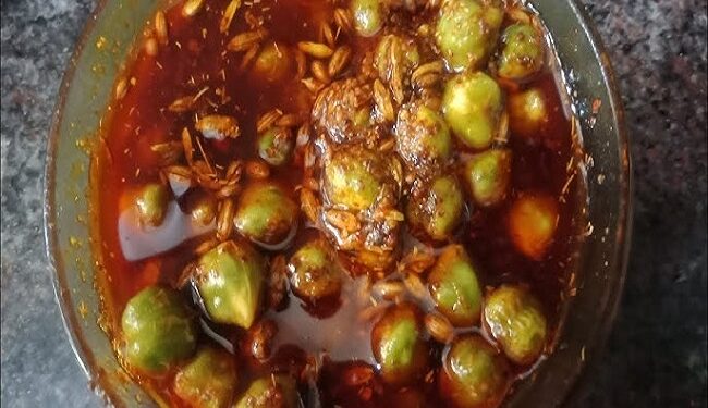 Green Chickpea Pickle