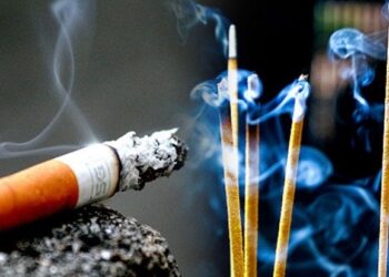 Incense smoke is more dangerous than cigarette smoke