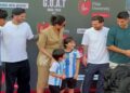 Kareena Kapoor arrived to meet Messi