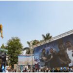 Messi inaugurates his 70-foot statue