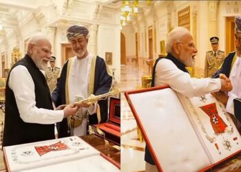 PM Modi honoured with the Order of Oman