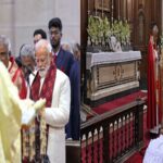 PM Modi reached church on Christmas