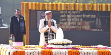 PM Modi pays tribute to Atal Bihari Vajpayee on his 101st birth anniversary