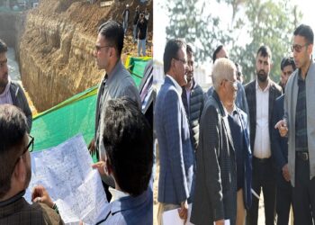 DM Savin Bansal inspected the green building.