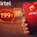 Airtel का 28 दिन की वैलिडिटी वाला सस्ता रिचार्ज प्लान, कीमत है 199 रुपए