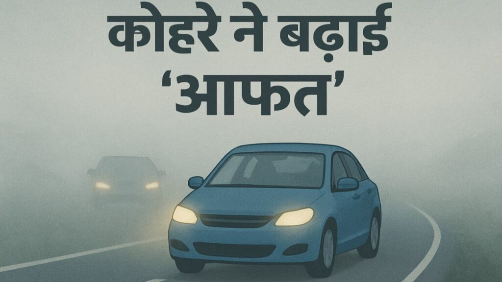 कोहरे ने बढ़ाई आफत: इन जरूरी बातों की अनदेखी से हो सकता है हादसा, ऐसे करें सेफ ड्राइविंग