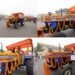 CM Yogi gave tractor keys to five farmers