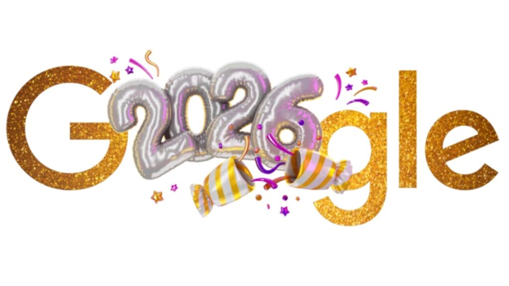 Google Doodle New Year’s Eve: पार्टी स्टाइल में गूगल कर रहा नए साल का स्वागत, 2025 को भी किया याद
