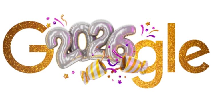 Google Doodle New Year’s Eve: पार्टी स्टाइल में गूगल कर रहा नए साल का स्वागत, 2025 को भी किया याद
