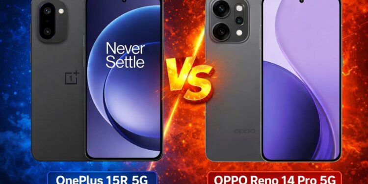 OnePlus 15R 5G vs OPPO Reno 14 Pro 5G: कौन सा फोन है ज्यादा पावरफुल?
