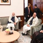 PM Modi-Priyanka Gandhi meet in Parliament