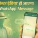 ‘मिस्टर इंडिया’ की तरह गायब हो जाएगा WhatsApp पर भेजा मैसेज, ये है कमाल की ट्रिक