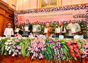 Om Birla addressed the 86th AIPOC Conference