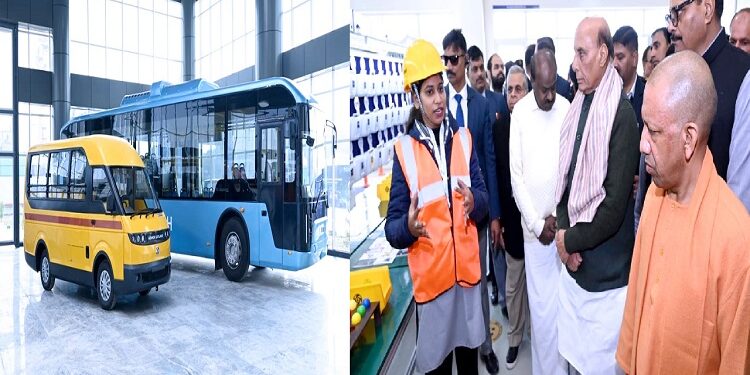 Ashok Leyland's electric vehicle plant opens in Lucknow