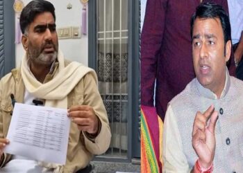 SP MLA Atul Pradhan made allegations against Sangeet Som