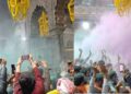 Holi begins in Braj, gulal is thrown at Banke Bihari temple