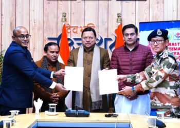 Historic MoU between ITBP and Uttarakhand Government
